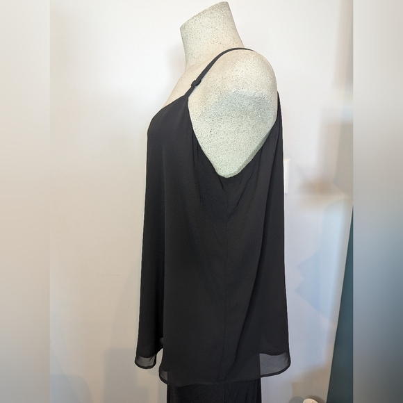 Torrid Sophie Chiffon Swing Cami Size 1x Black NWOT - Picture 4 of 8